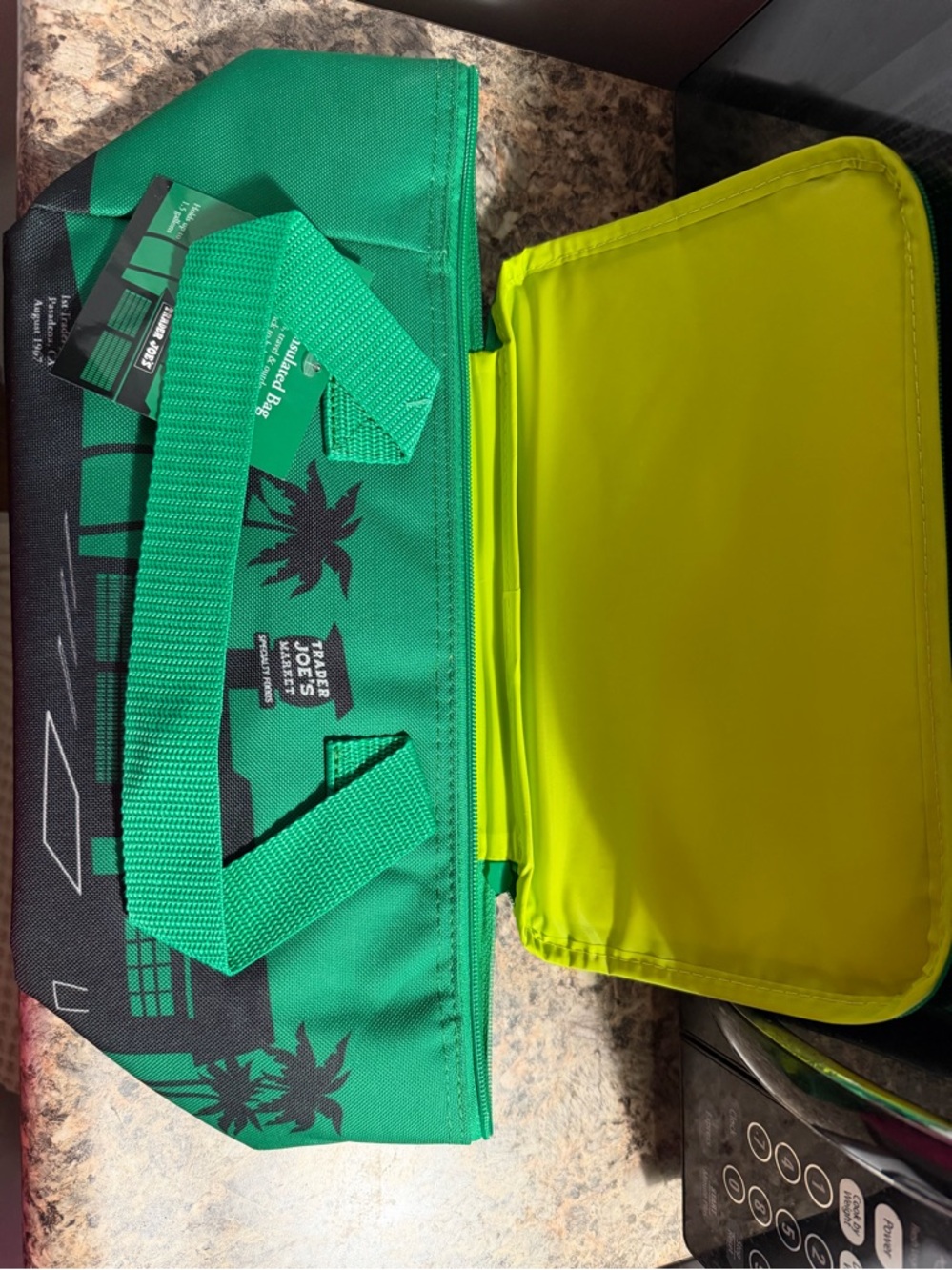 NEW! Trader Joe’s Mini Insulated Bag Green 🦖